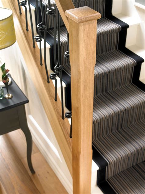 oak newel posts b&q